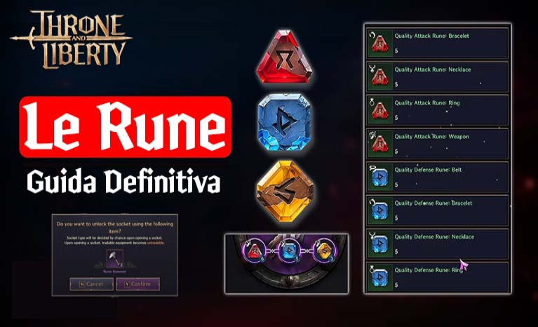 Guida alla gestione delle Rune