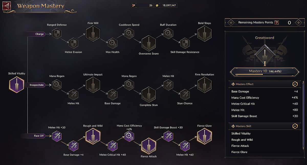 Weapon Mastery Panel - Throne and Liberty Weapon Mastery Panel - Throne and Liberty