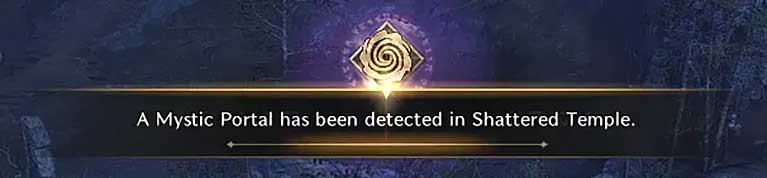 Mystic Portal Warning - Throne and Liberty Italian Guide