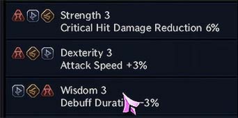 Selezione Sinergia Rune - Throne and Liberty Italian Guide