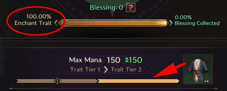 Blessing Trait Enchenting - Throne and Liberty